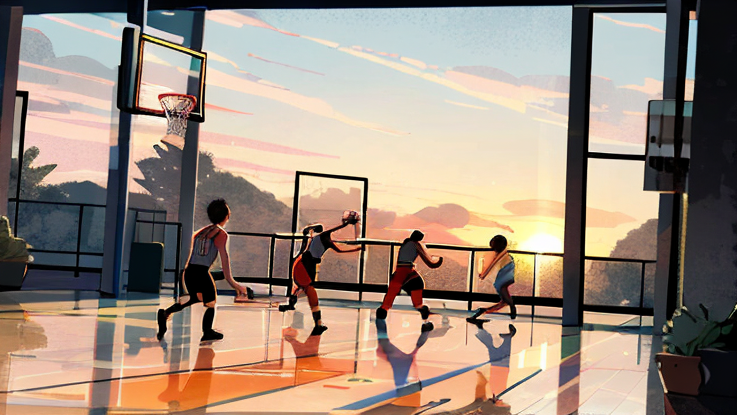 沸腾的氛围,球场上的激情对决 沸腾的氛围,球场上的激情对决